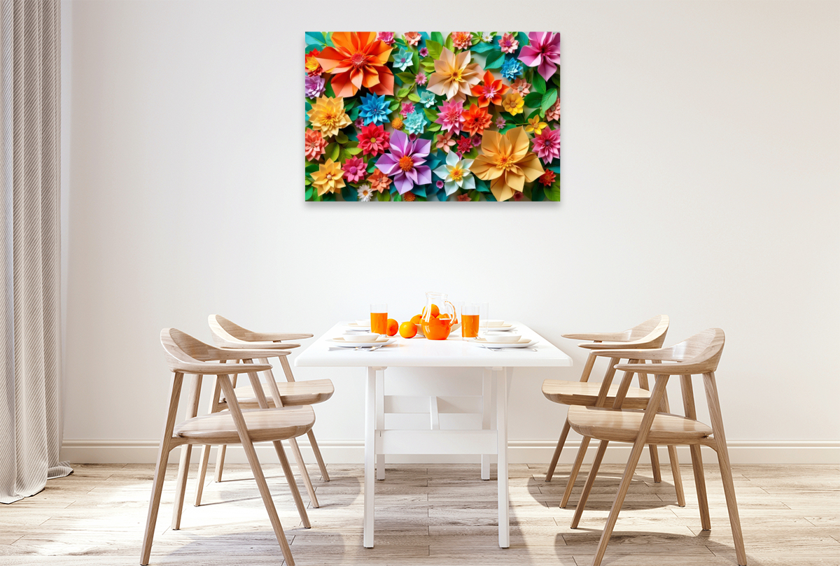 Kunst aus Papier. Respekt für die Natur.