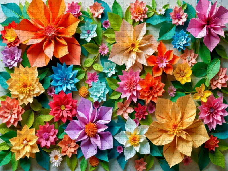 Kunst aus Papier. Respekt für die Natur.