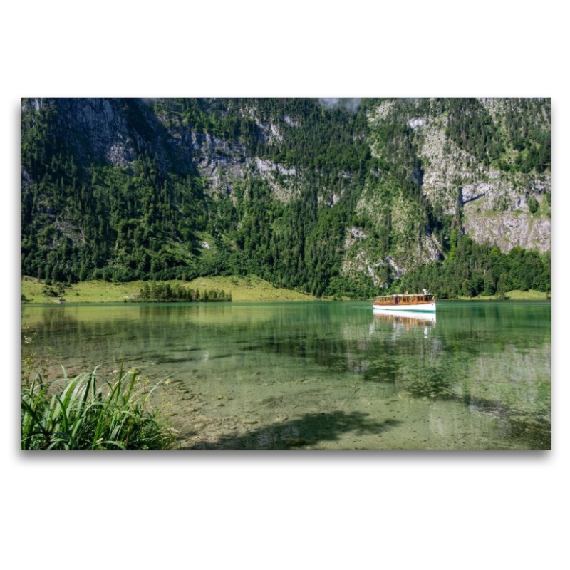 Salet: Boot in der Spiegelung