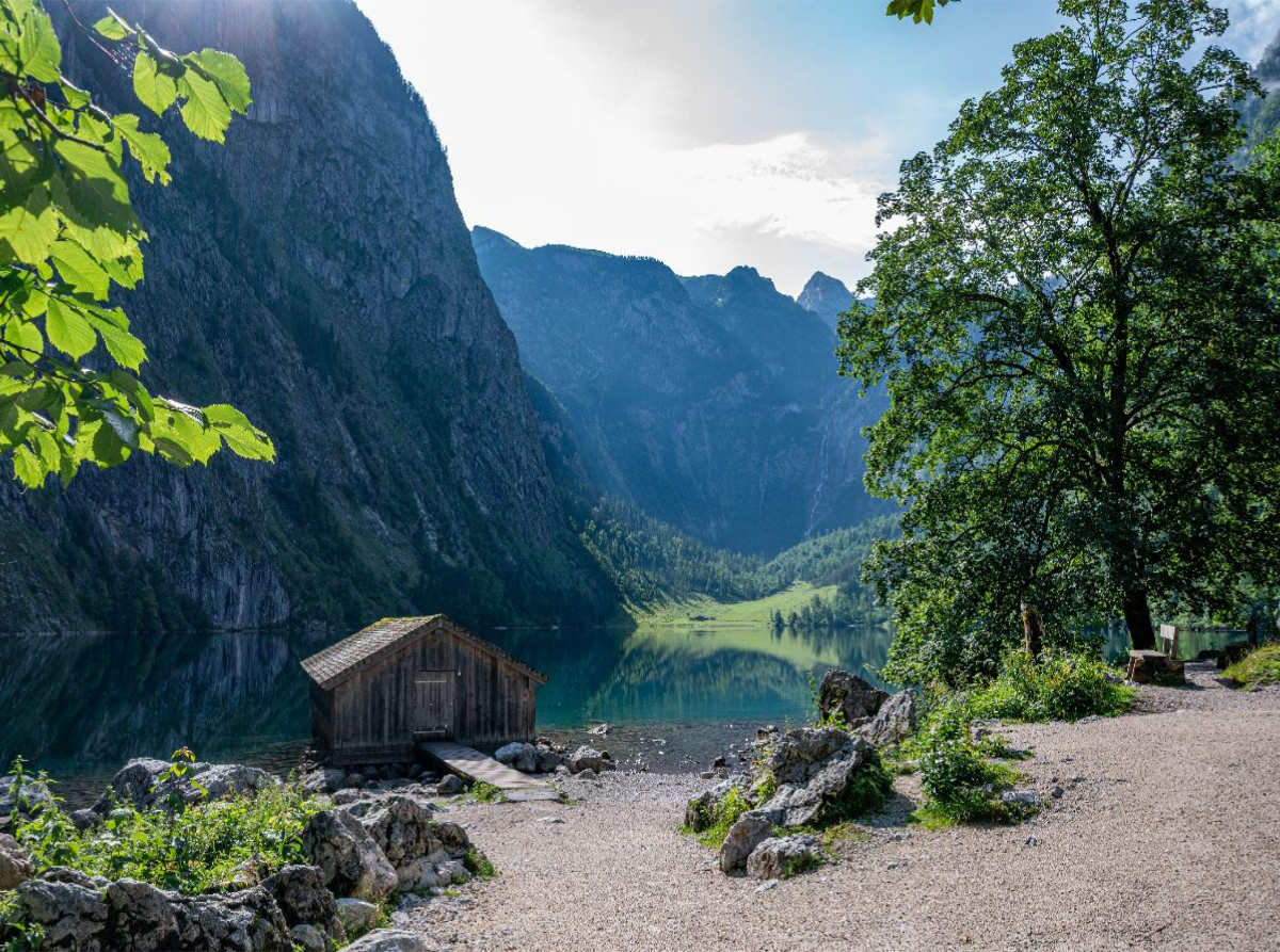 Fischerhütte am Obersee