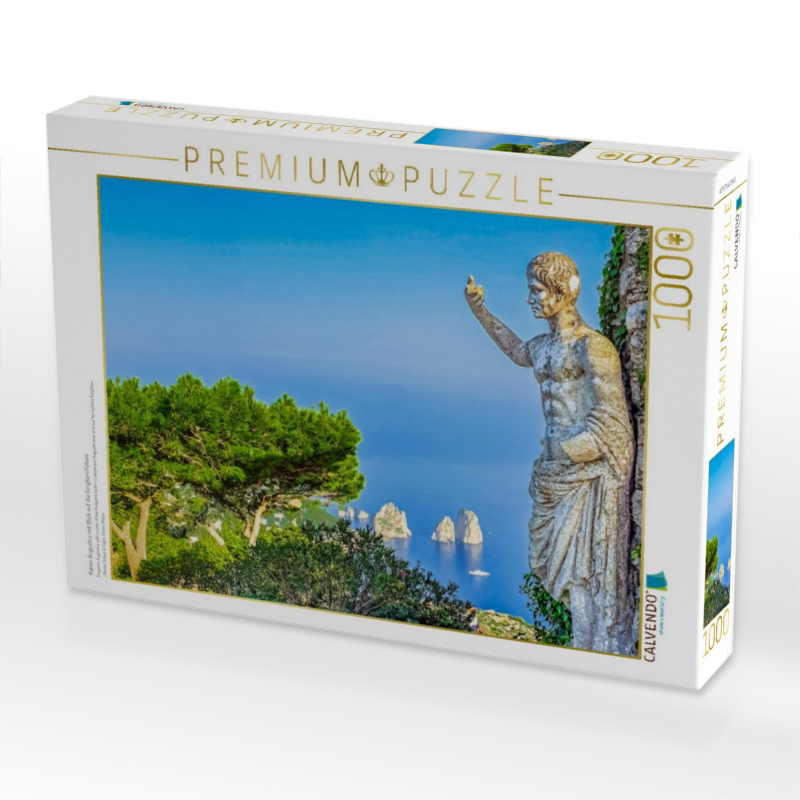 Kaiser Augustus mit Blick auf die Fariglioni Felsen