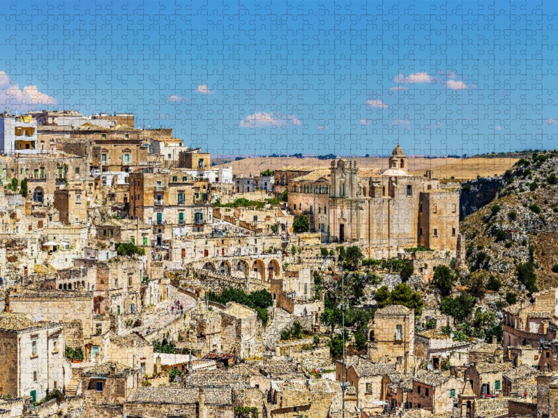 Matera mit dem Sasso Barisano