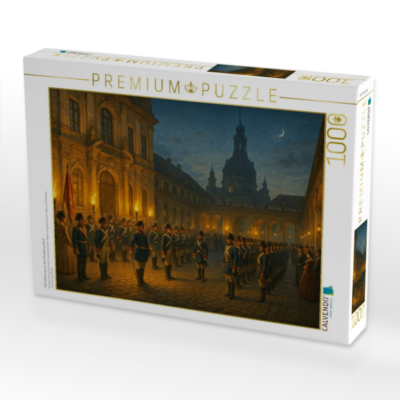 Wachablösung vor dem Residenzschloß