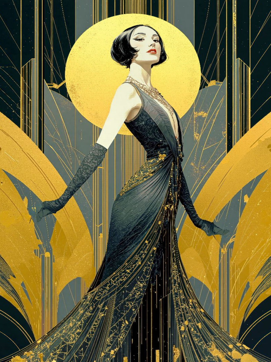 Art Deco - die Epoche des Goldes und Glamours