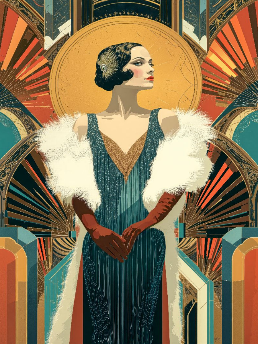 Ein visuelles Gedicht, das den Geist der Epoche einfängt