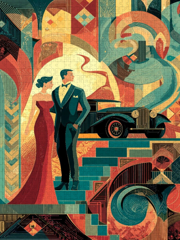 Sie feiern den Reichtum der Art-Deco-Ästhetik