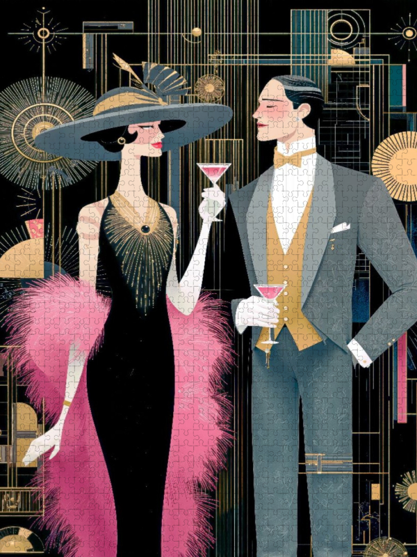 Glamourös und elegant