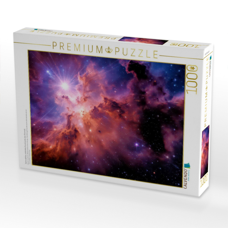 Gammablitze, abstrakte Kunstwerke des Himmels.