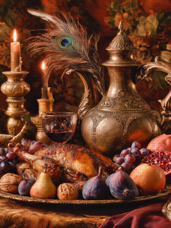 Ein gedeckter Tisch, ein Herz voller Fülle