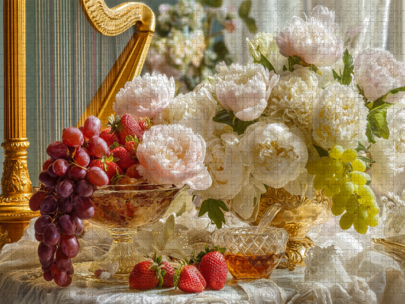 Wo Blumen wandern, tanzt die Süße des Lebens