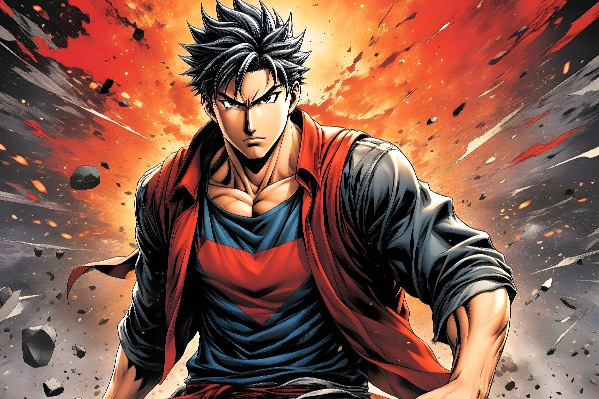 Manga Superheld Toma Kurogane - Der Eiserne Schatten