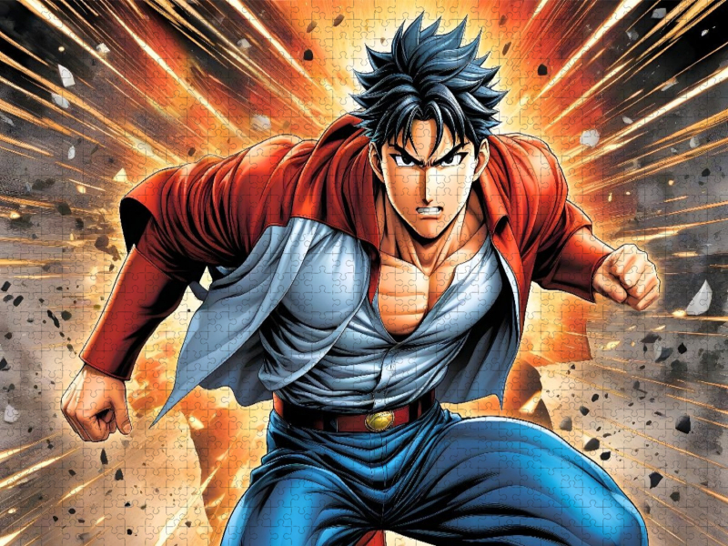 Manga Superheld Riku Arashino - Der Sturmwanderer