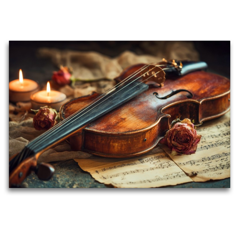 Ein Hauch vergangener Träume im Kerzenlicht