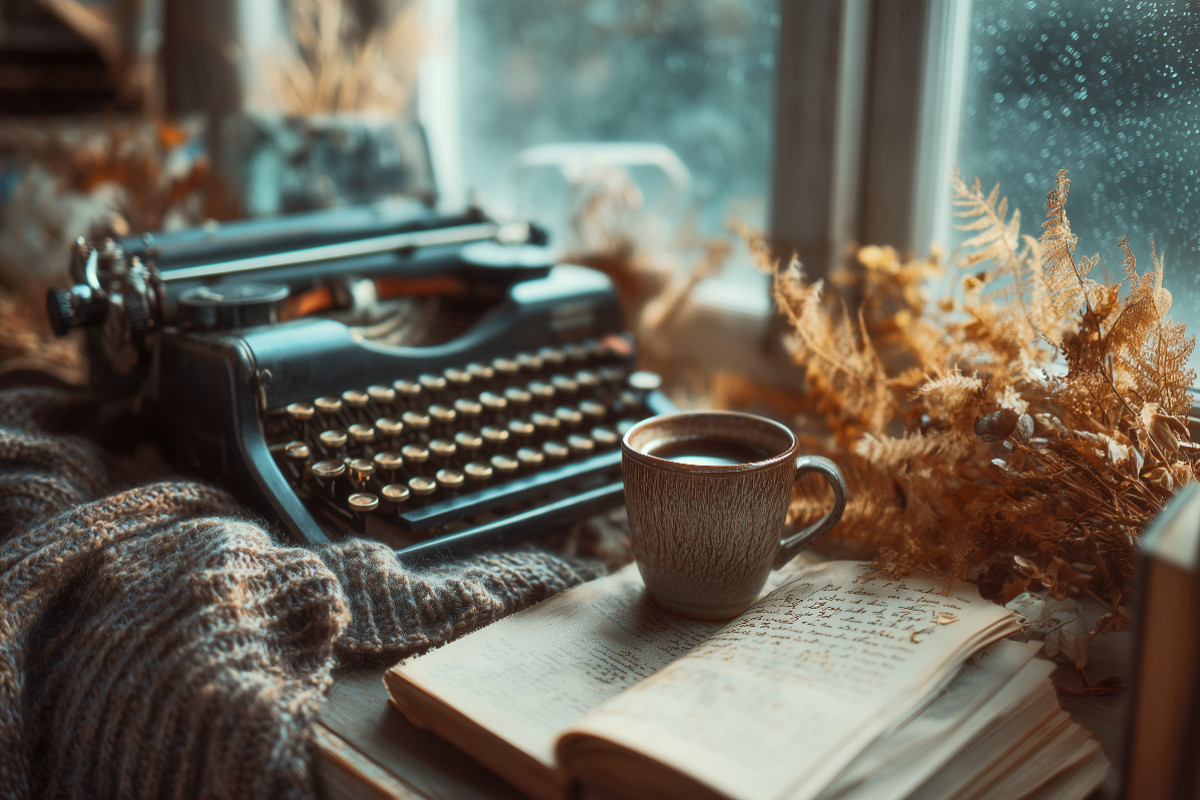 Zwischen vergilbten Seiten flüstert die Zeit