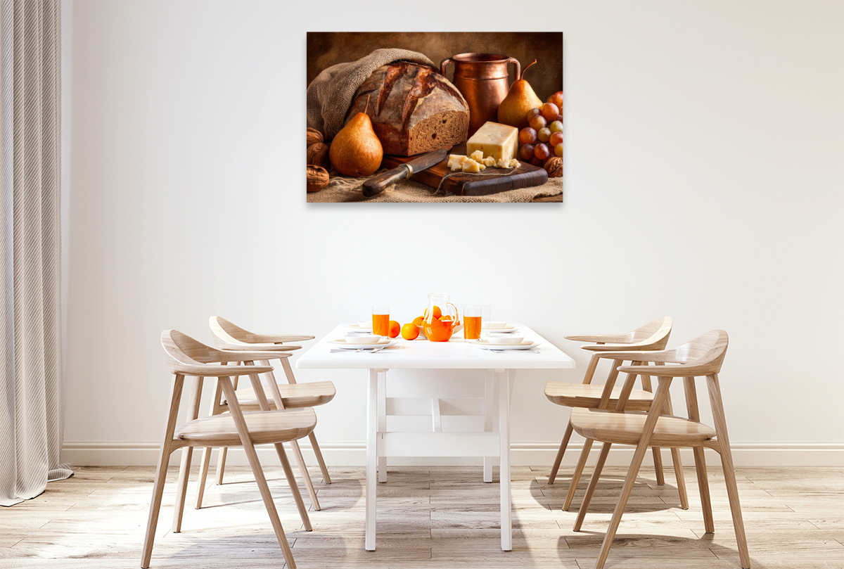 Ein Motiv aus dem Kalender Landleben auf dem Tisch