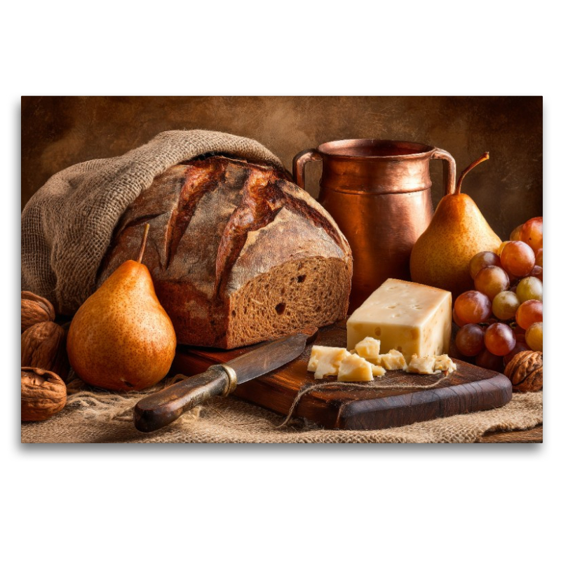 Ein Motiv aus dem Kalender Landleben auf dem Tisch