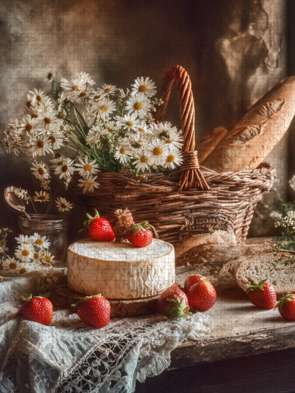 Ein gedeckter Tisch ist ein stiller Moment des Glücks