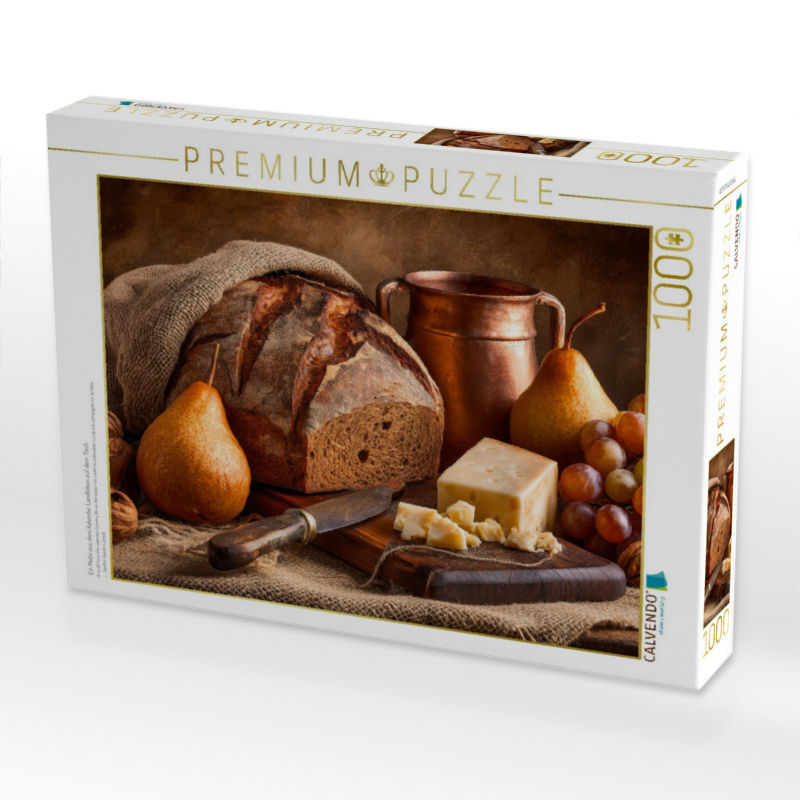 Ein Motiv aus dem Kalender Landleben auf dem Tisch