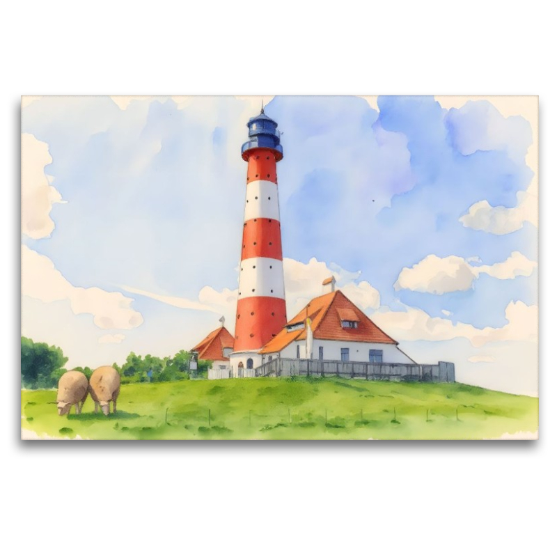 Leuchtturm Westheversand