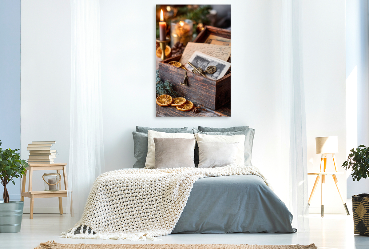 In jedem Funken Kerzenlicht liegt ein Wunder und im Duft alter Briefe ein Hauch von Weihnachten