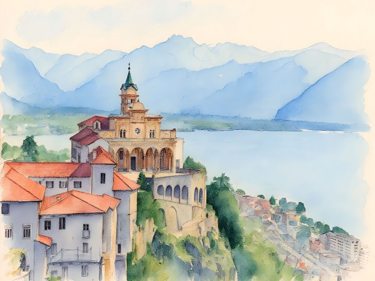 Wallfahrtskirche Madonna di Sasso in Locarno