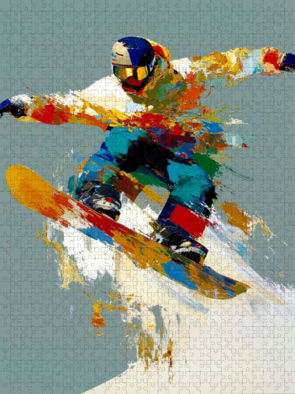 Snowboarden, wo Bewegung zur Kunst wird