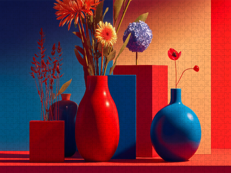 Schlicht, klar, beruhigend und die Blume wird zur Essenz der Stille