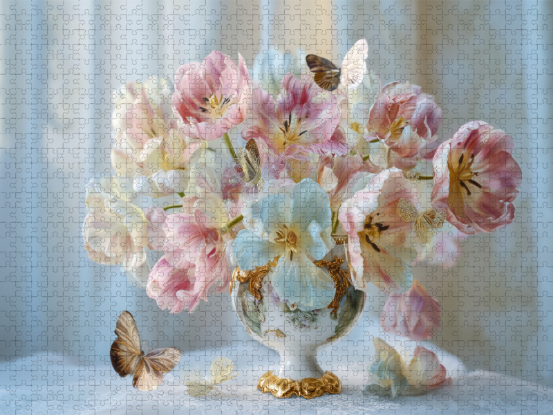 Verspielt tanzt der Frühling in Pastell und voller Hoffnung