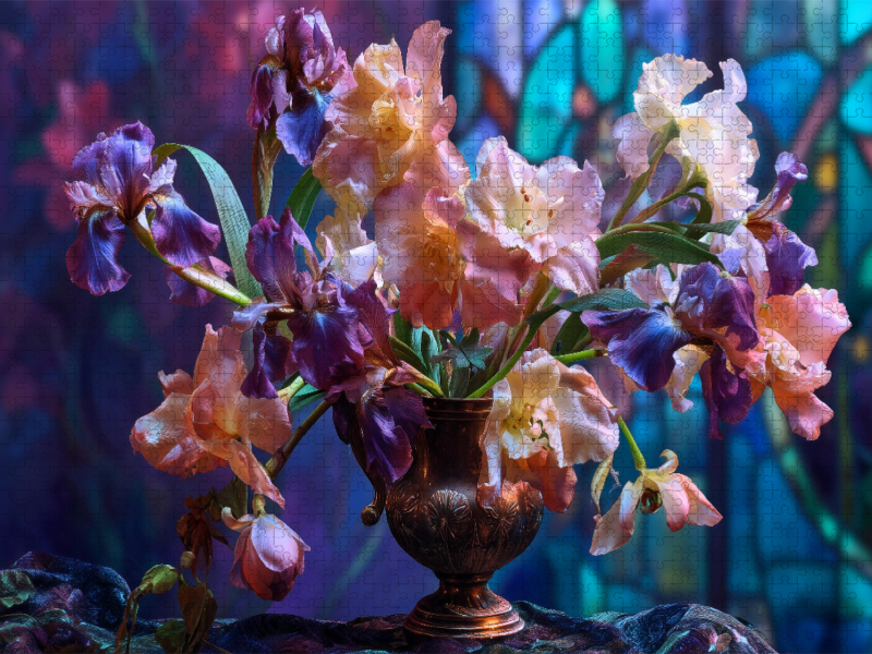 Wo Gold glitzert, tanzt das Leben in eleganten Formen