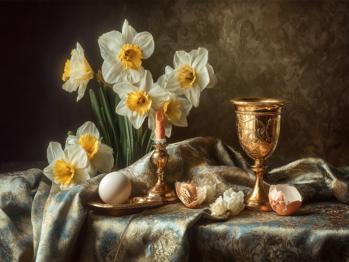 Üppig wie der Glaube, leuchtend wie das Erwachen und das Fest beginnt im Licht