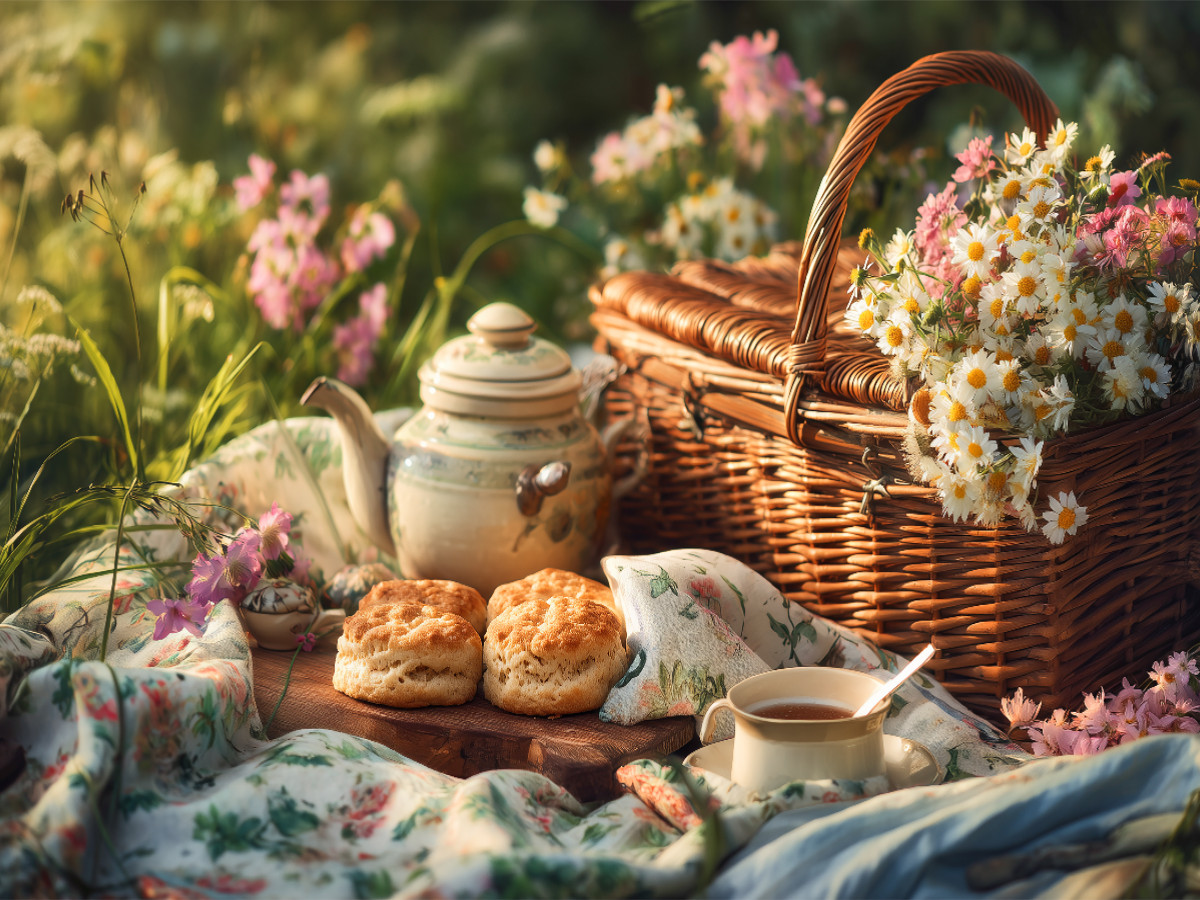 Ein Motiv aus dem Kalender Nostalgische Teestunden