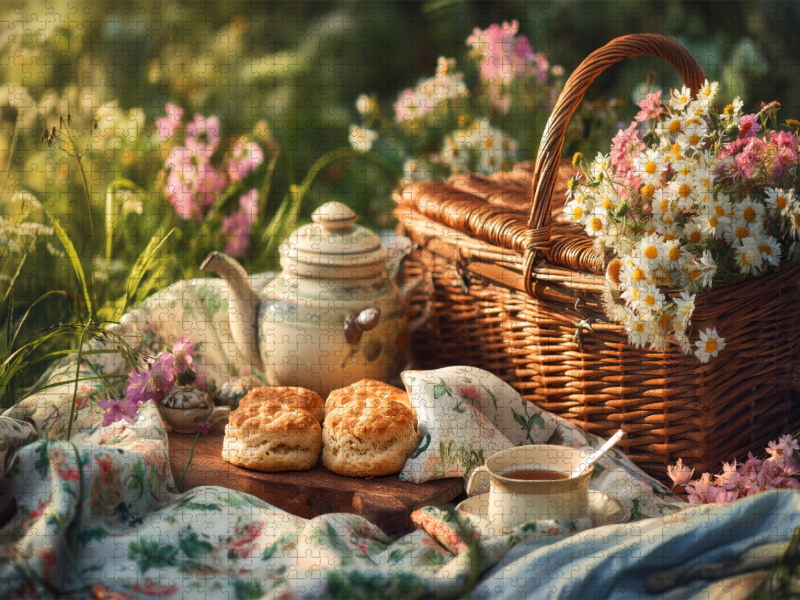 Ein Motiv aus dem Kalender Nostalgische Teestunden