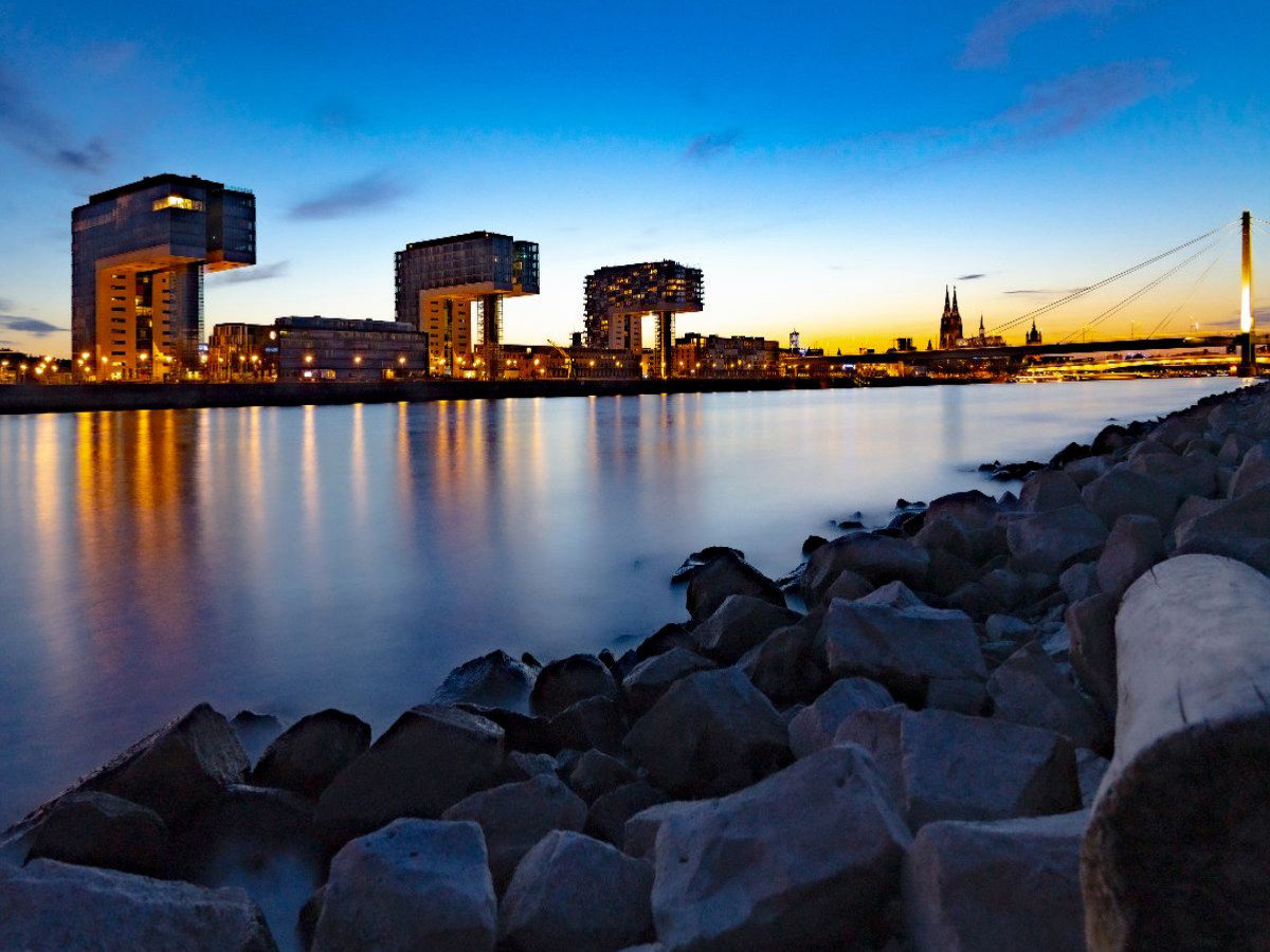 Die Kranhäuser in Köln am Rhein