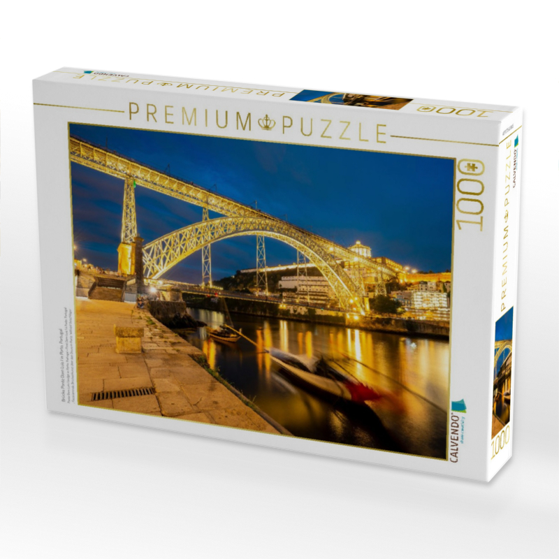 Brücke Ponte Dom Luís I in Porto, Portugal