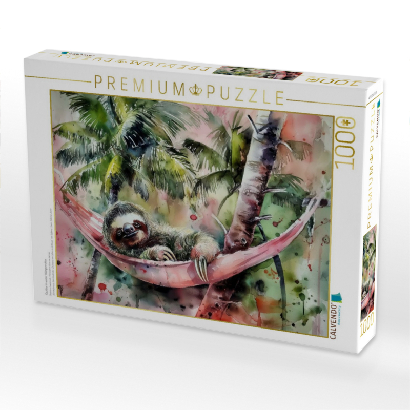 Faultier in einer Hängematte