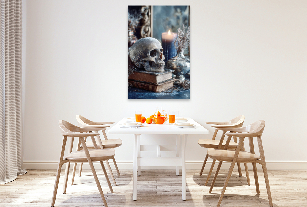 Der Frost küsst die Zeit und alles Leben hält den Atem an