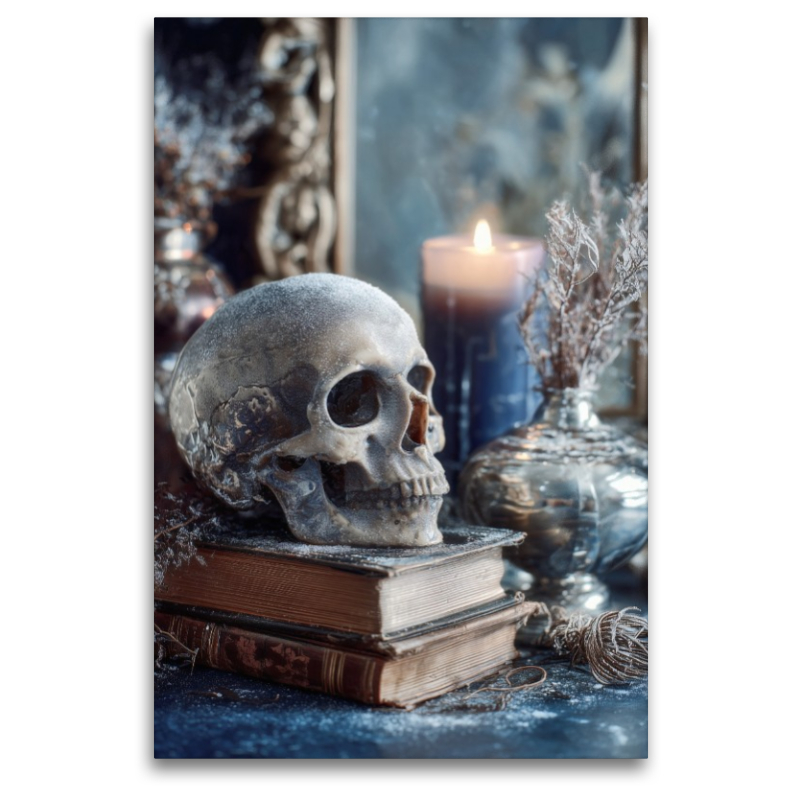 Der Frost küsst die Zeit und alles Leben hält den Atem an