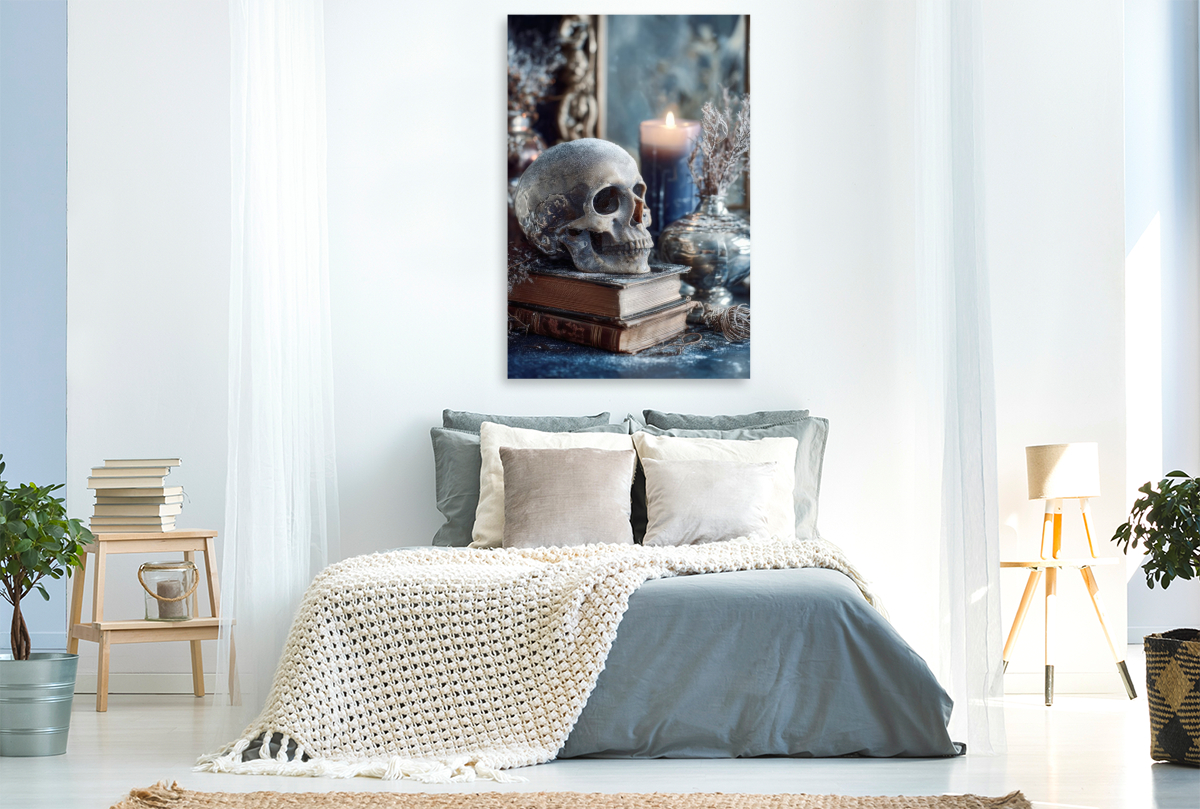 Der Frost küsst die Zeit und alles Leben hält den Atem an