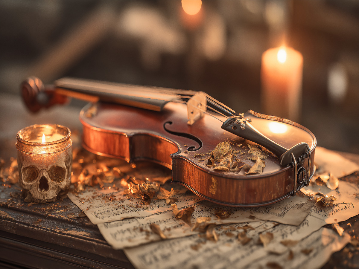 Getrocknete Seiten tragen die Erinnerung wie ein leises Flüstern