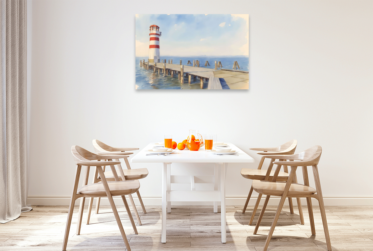 Blick über den Neusiedler See