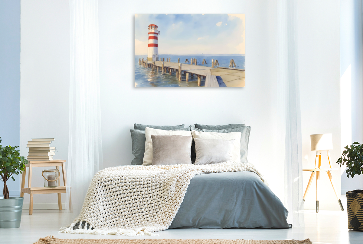 Blick über den Neusiedler See