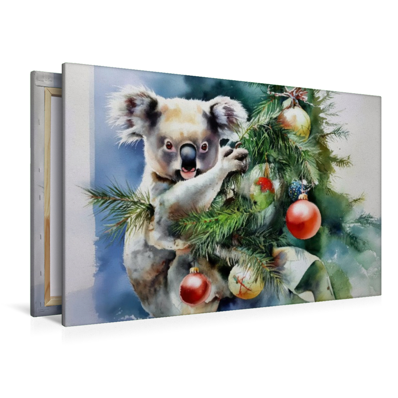 Koala im Weihnachtsbaum