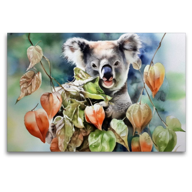 Koala im Herbst