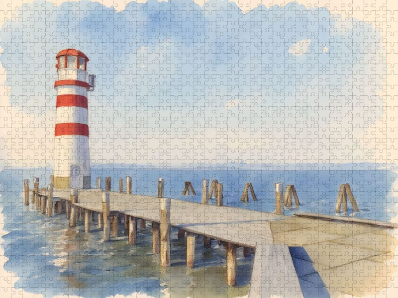 Blick über den Neusiedler See