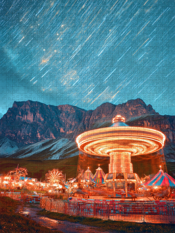 Am Rande der Welt tanzt das Licht mit den Sternen