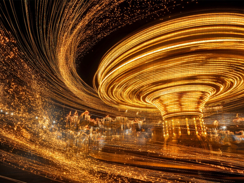 Ein Motiv aus dem Kalender Farbstürme der Nacht