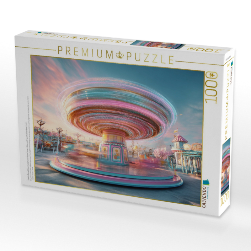 Sanfte Pastelltöne malen am Abend einen Ostergruß aus fließendem Licht