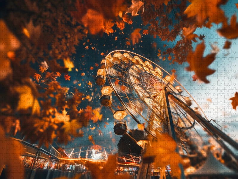 Der Herbst ist voll dabei und bringt ein Fest aus Farben und Bewegung mit