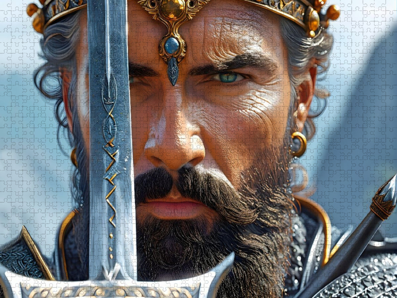 Ein Schwert geschmiedet aus purer Magie