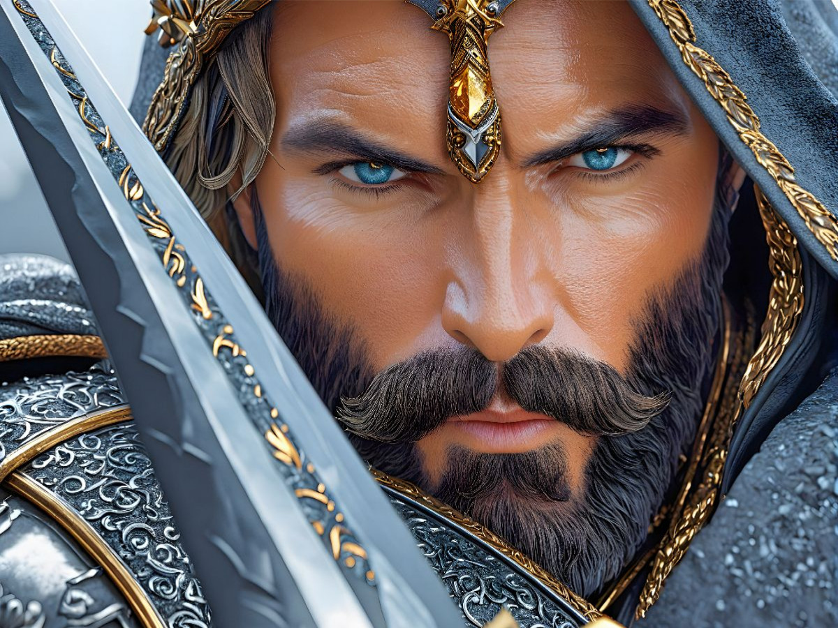 Im Glanz der magischen Klinge liegt die Macht